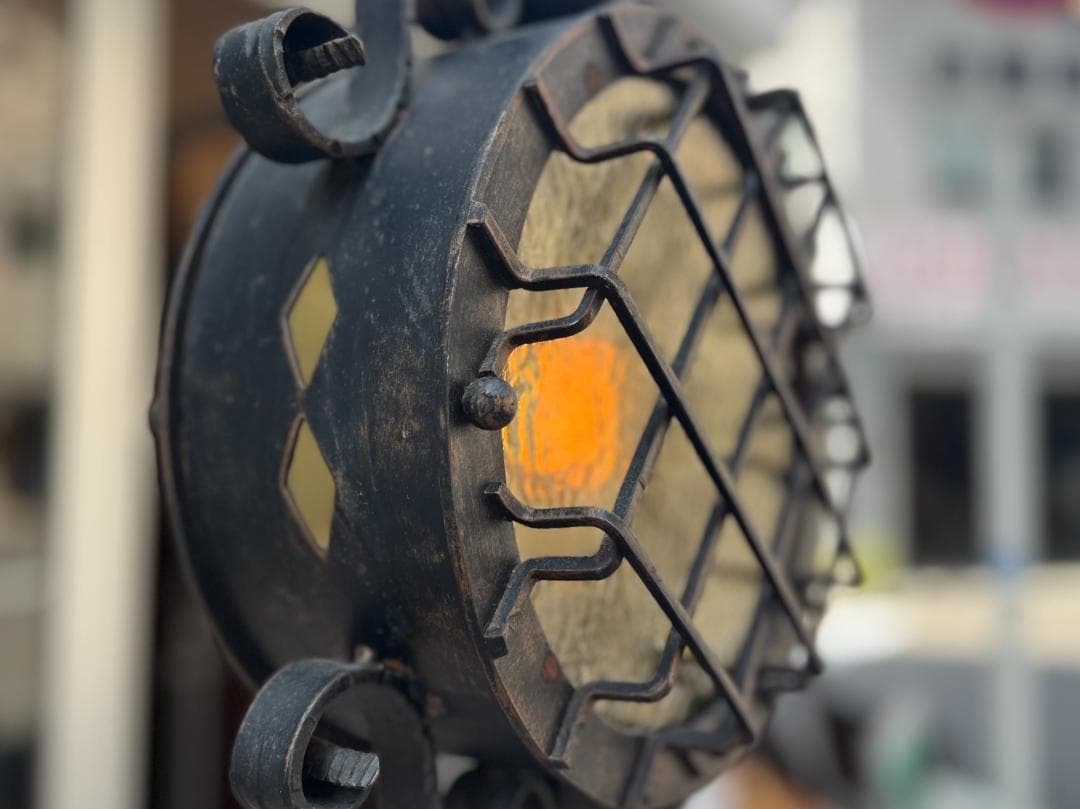 1点モノ☆アンティーク風／フロアランプ／街灯風／スチームパンク