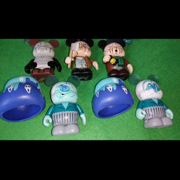 ディズニー　バイナルメーション　フィギュア　ホーンテッドマンション　ホンテマ