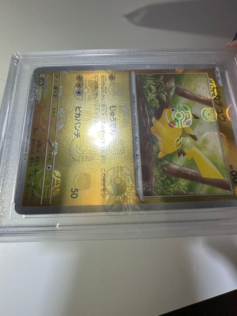 マスターボールピカチュウpsa10 お顔にマスボ⚡️ 151