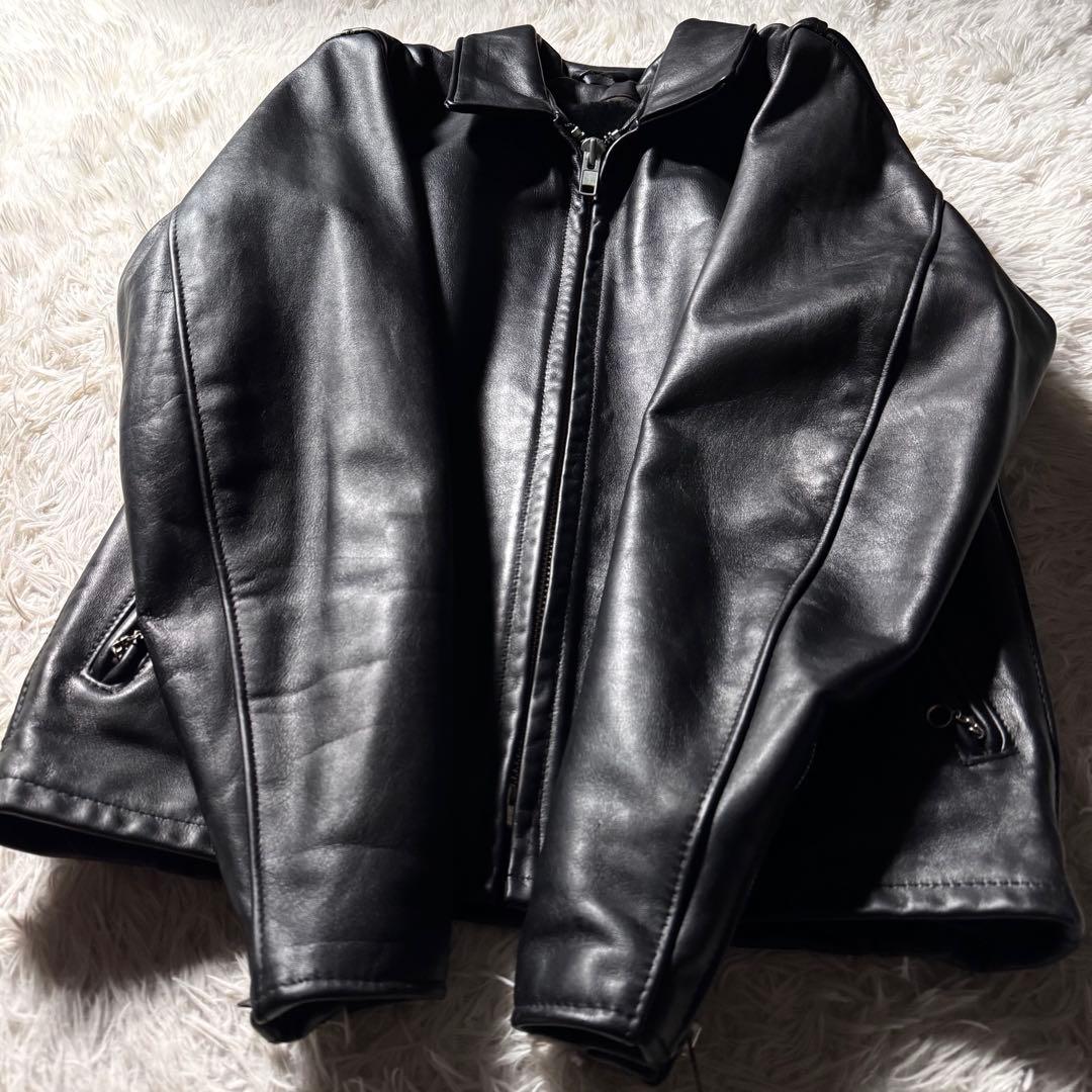 美品/希少✨schott トラッカージャケット 652 本革 ブラック 40 | Shop