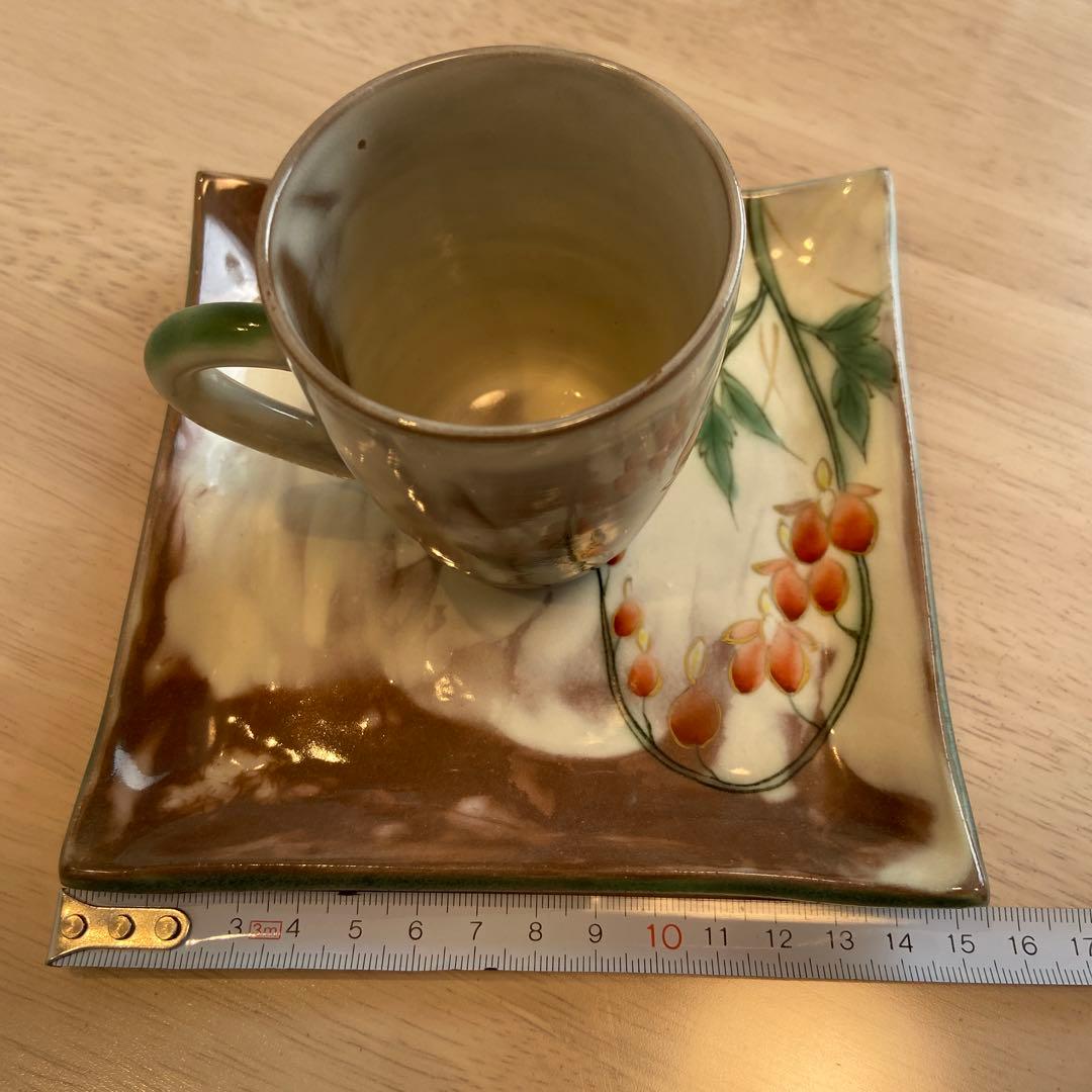 京焼　陶あん　コーヒーカップ&ソーサーセット