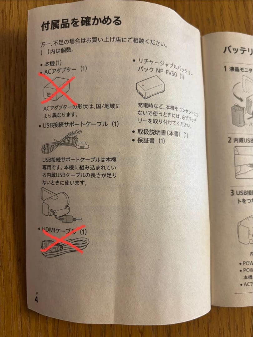 SONY HDR-CX535 ホワイト