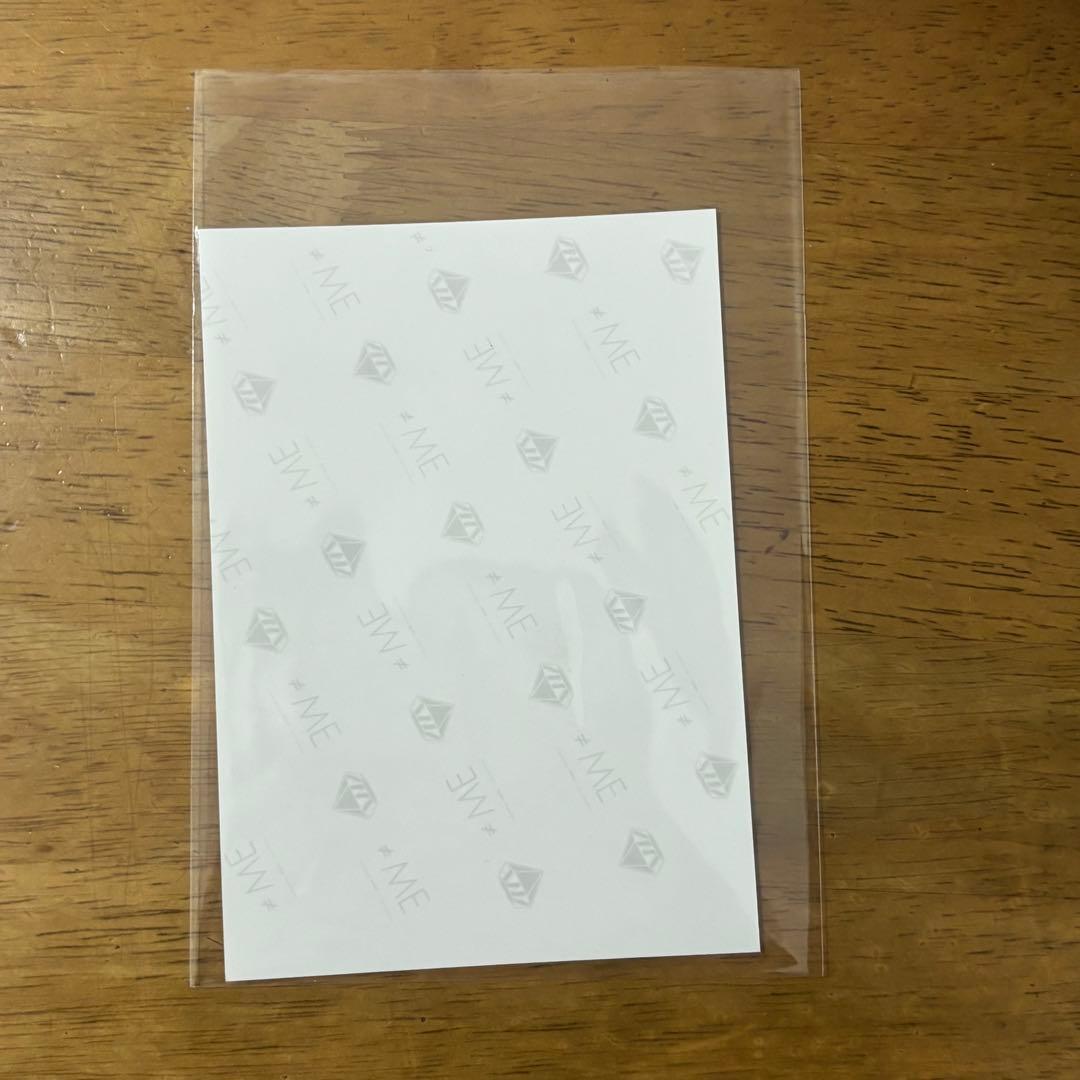 ≠ME ノイミー 冨田菜々風 直筆生写真 排他的ファイターMV衣装チュウ