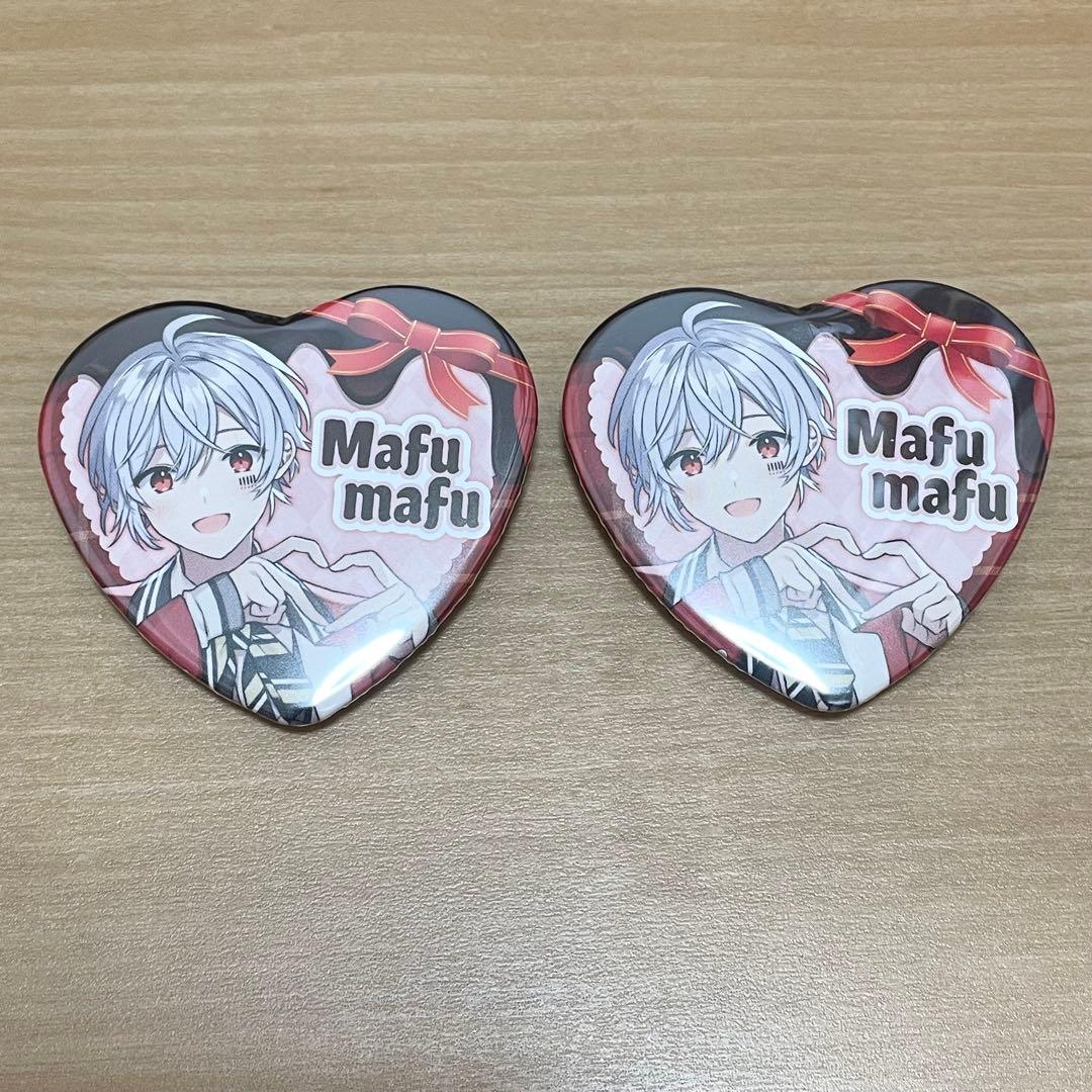 そらまふうらさか まふまふ 缶バッジ バレンタイン - メルカリ