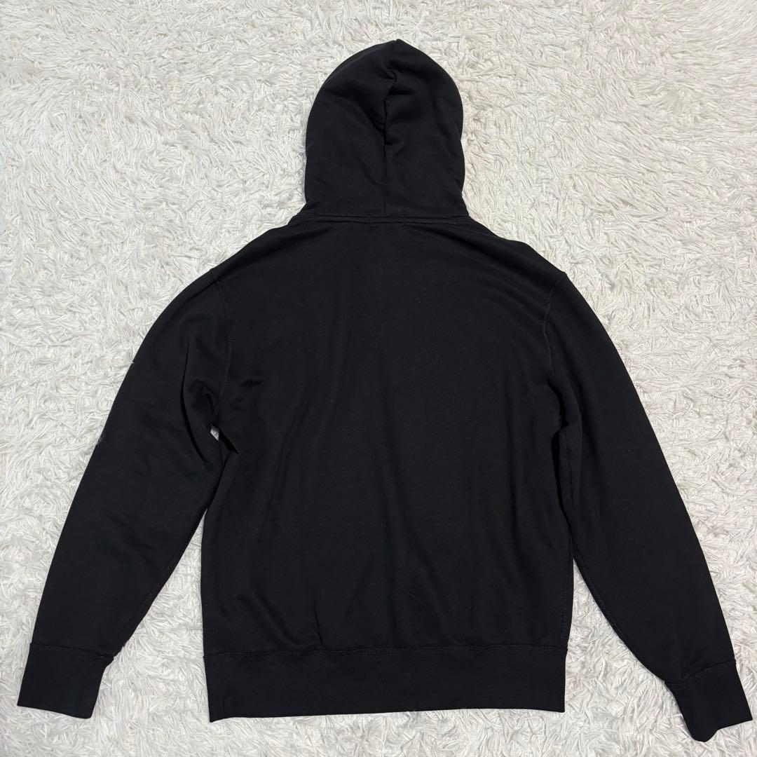 ✨極美品/21AW✨ポロラルフローレン パーカー プルオーバー ポニー 刺繍 黒