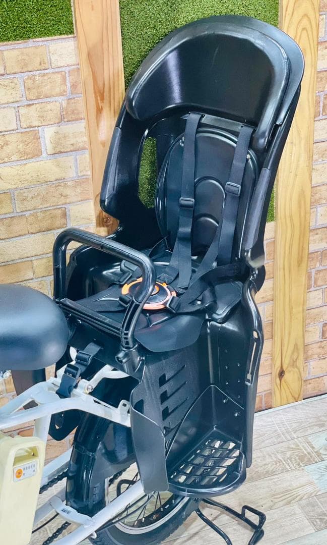 破格 ホワイト系 王様 ギュットアニーズ子供乗せ電動アシスト H2972