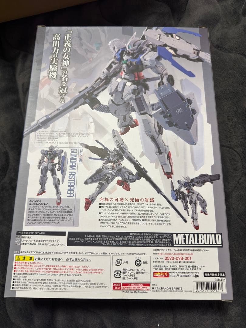 バンダイ　メタルビルド　ガンダムアストレア　プロト　＋　テスト　2点セット