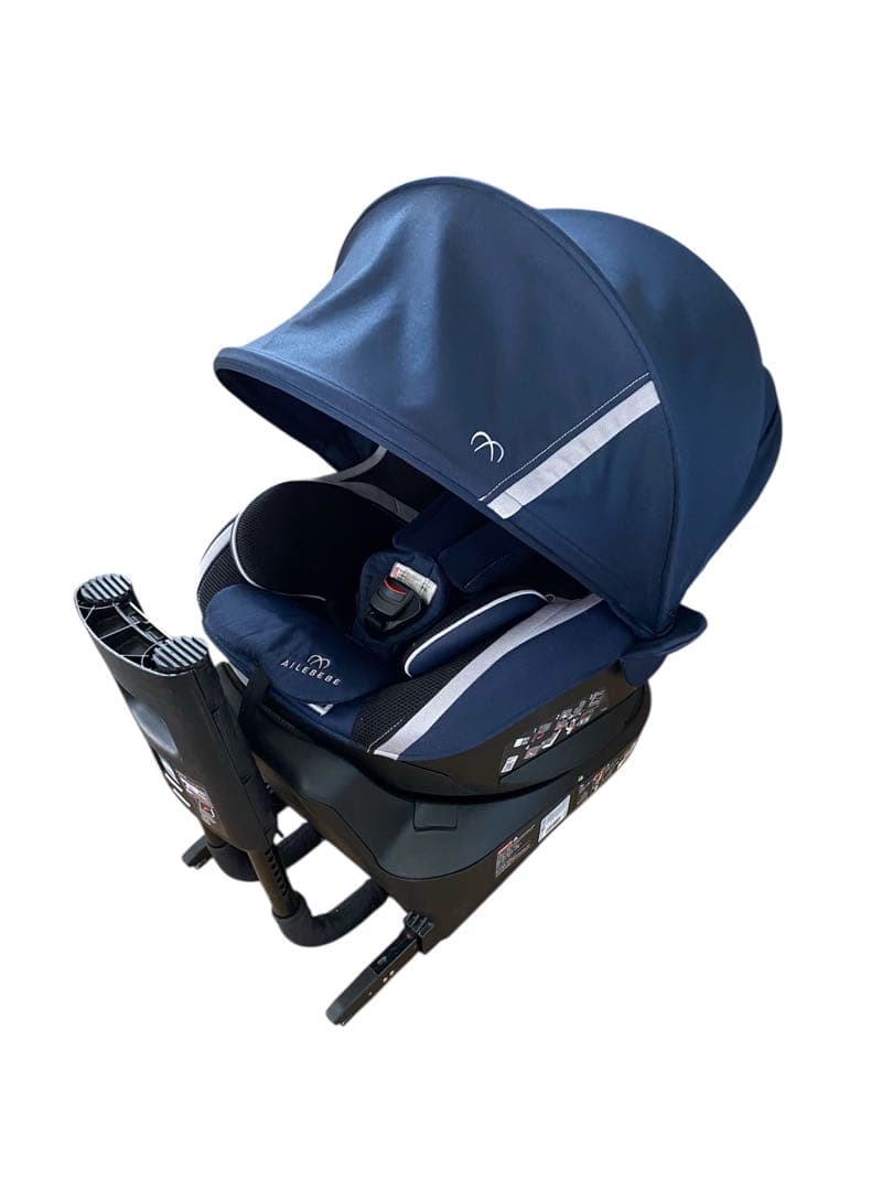 美品 AILEBEBE チャイルドシート 回転式 クルット3i グランス