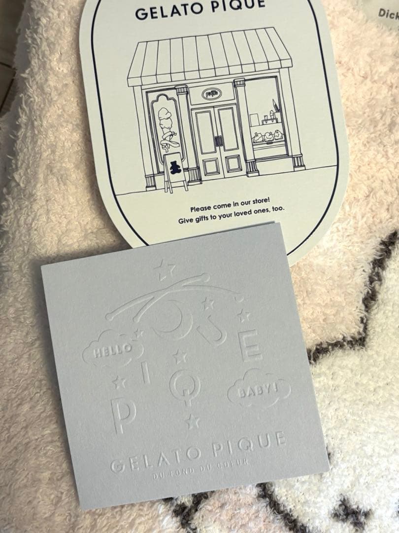 タグ付き未使用gelato pique ミッフィー ベビモコジャガードワンピース