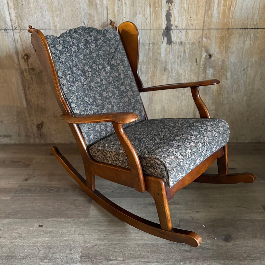 karimoku COLONIAL カリモク　ヴィンテージ ロッキングチェア 値下げ/Karimoku(カリモク家具)のCOLONIAL(コロニアル)シリーズ RC60