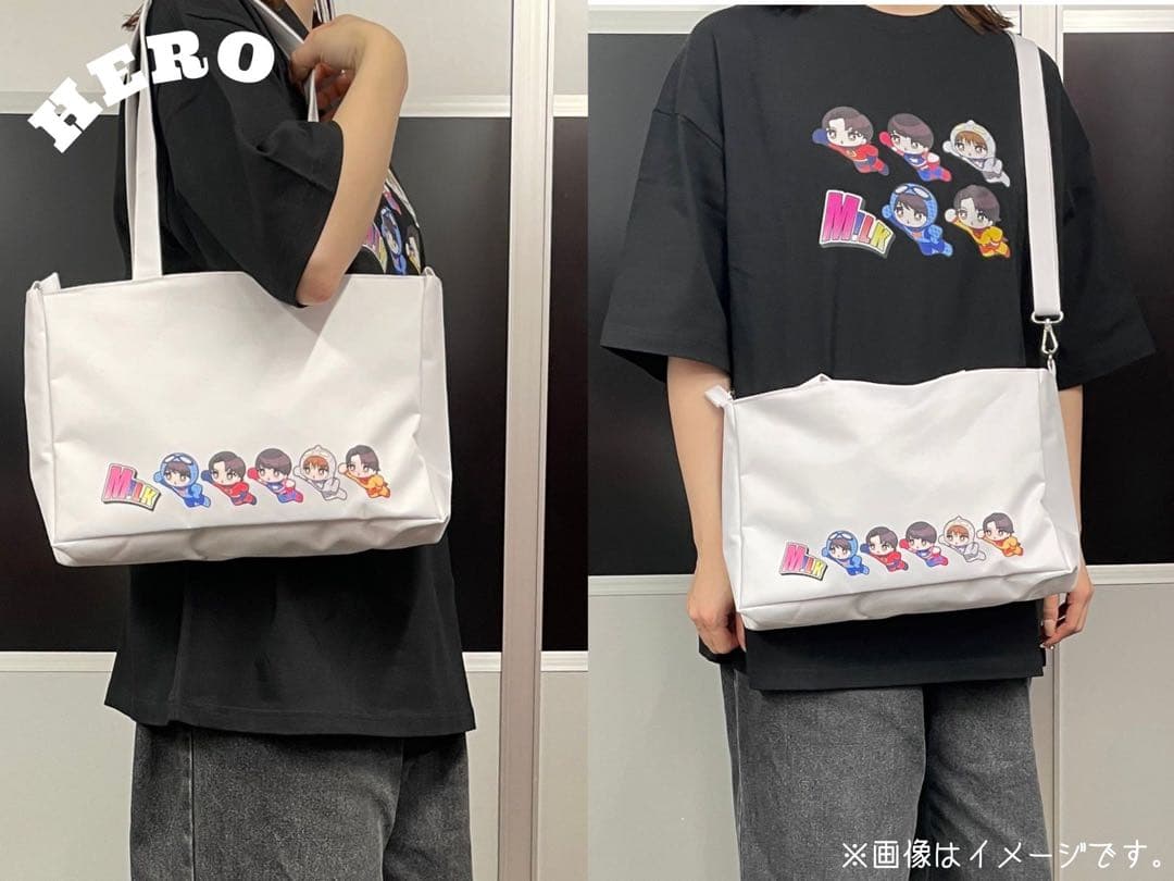 M!LK 山中柔太朗 トートバッグ『一旦トートか。窓付きの。』新品未開封