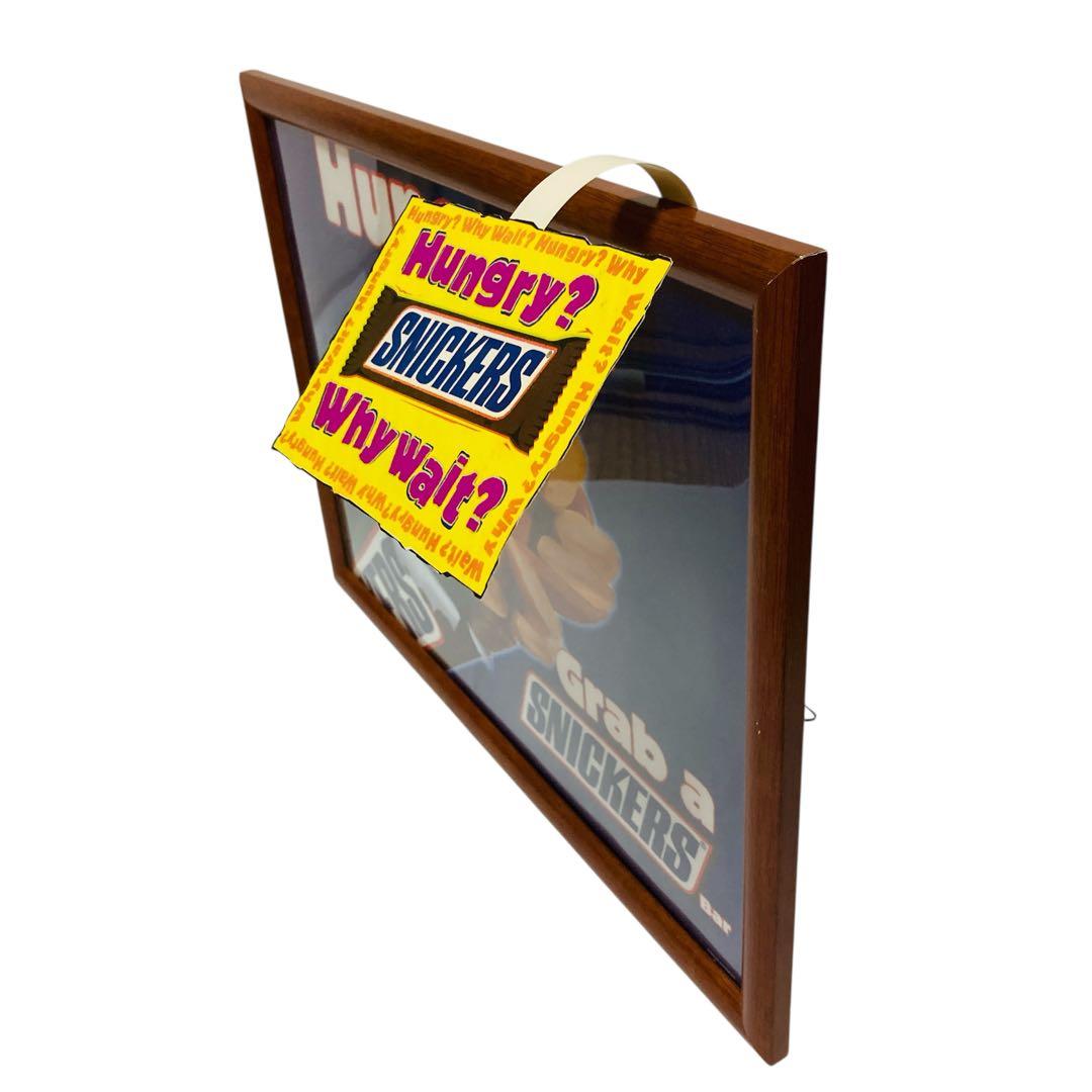 90年代ヴィンテージ スニッカーズ サインプレート アドバタイジング