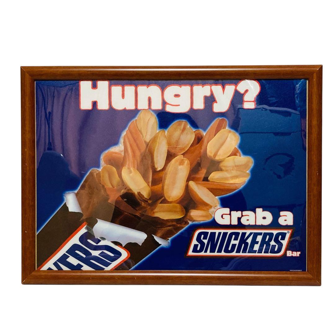 90年代ヴィンテージ スニッカーズ サインプレート アドバタイジング