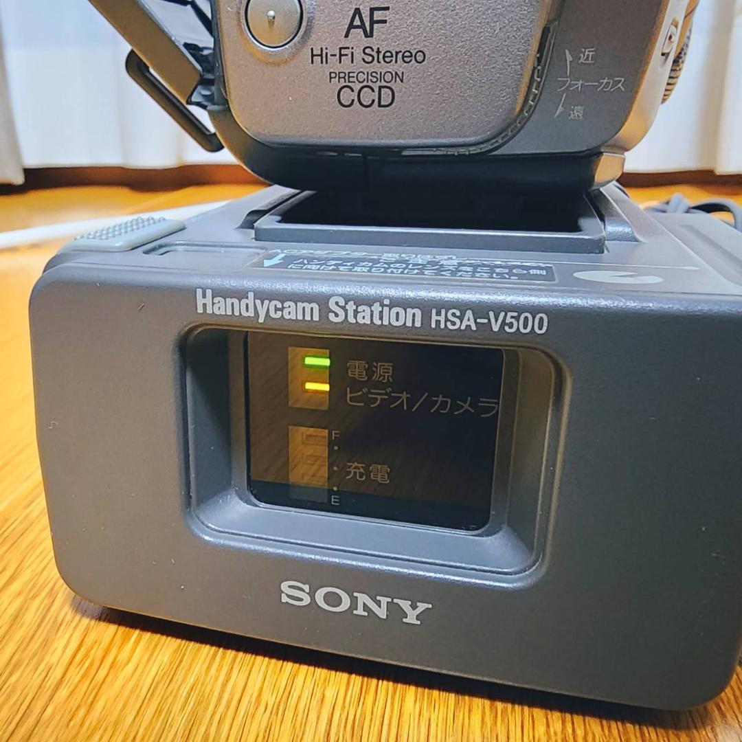 【動作確認済】高画質 Hi8 SONY 8ミリ ビデオカメラ CCD-TR2