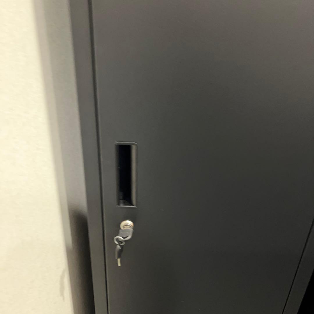 黒のオフィスロッカー 2台セットの通販はau PAY マーケット - 輸入雑貨