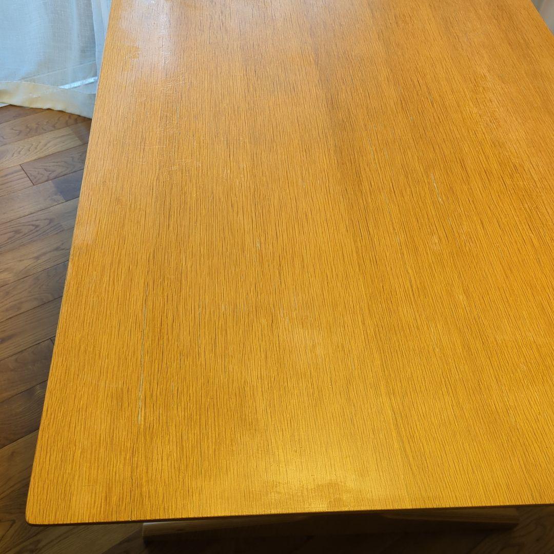 無印良品 MUJI オーク材 リビングでもダイニングでもつかえるテーブル 机