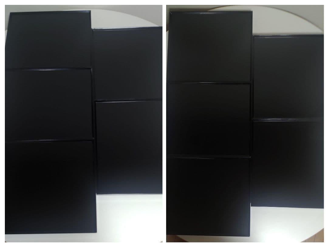 輪島塗　真塗　脚付き会席膳5客セット　　　　塗師 若島量平