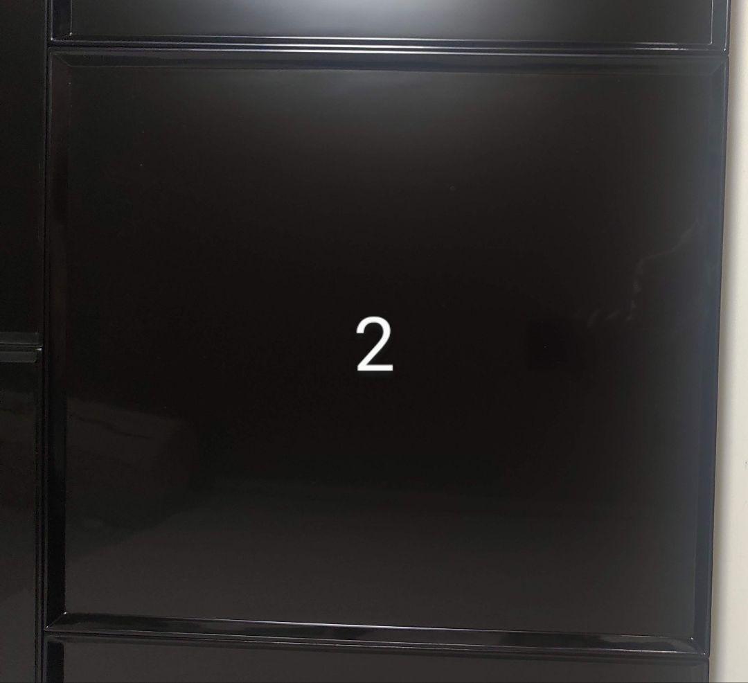 輪島塗　真塗　脚付き会席膳5客セット　　　　塗師 若島量平