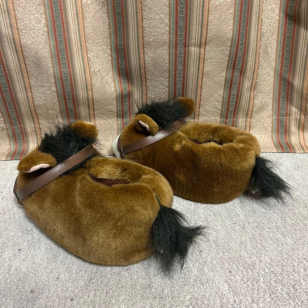 昭和 レトロ ぬいぐるみ 馬 スリッパ 吸盤 4体 午年 - メルカリ