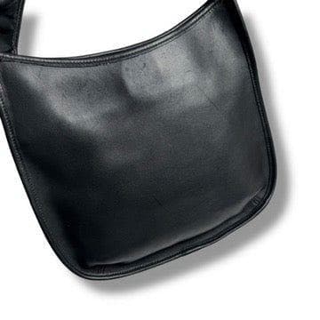 【良品】オールドコーチ　ワンショルダーバッグ　エルゴ　黒　レザー　9047