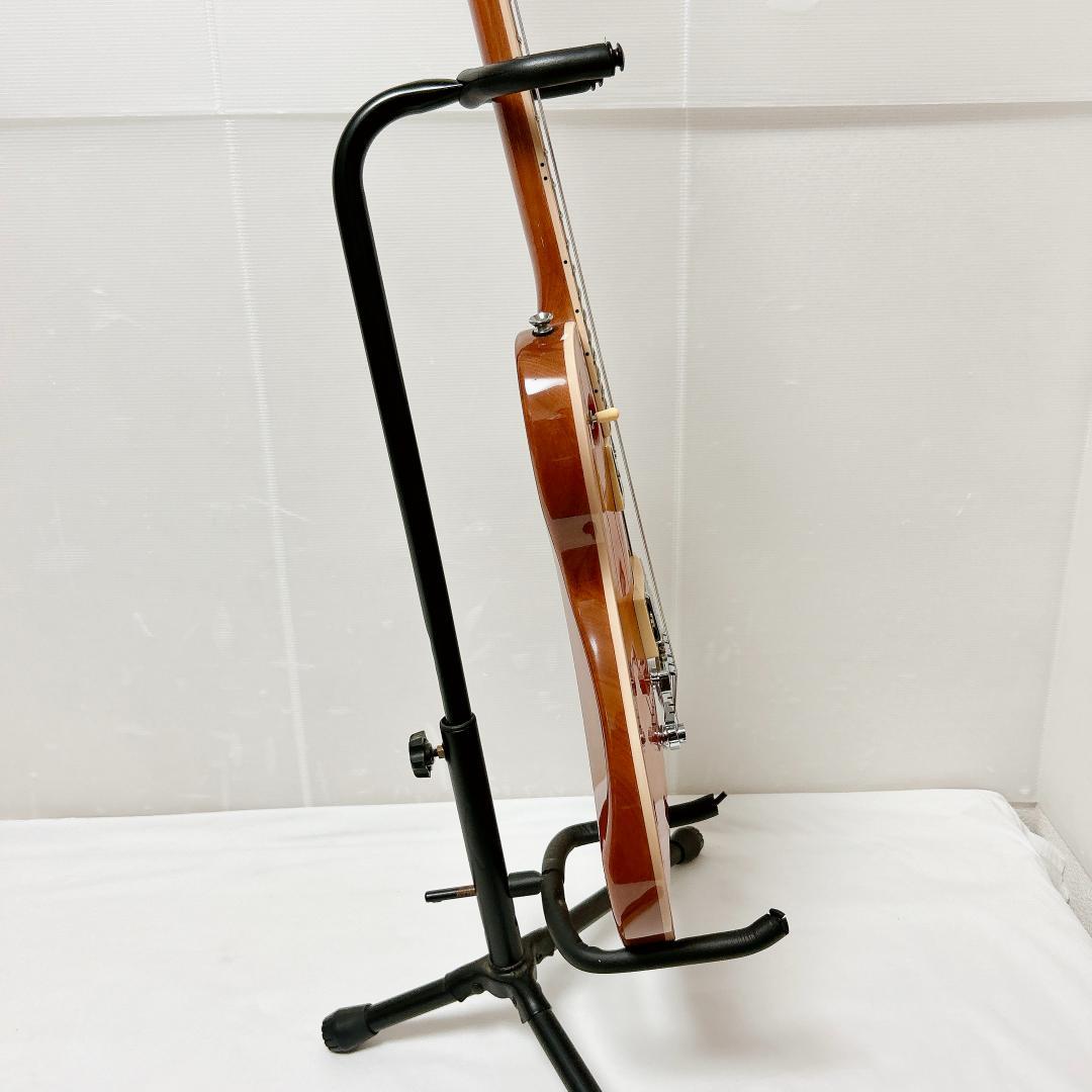 美品 Aria pro PE-AE200 レスポールカスタム ピンクレッド