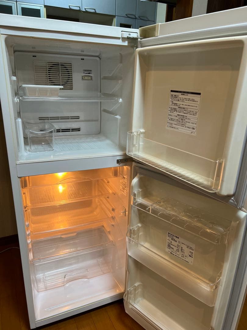 【12/15まで】無印良品 冷蔵庫 M-R14C 137L