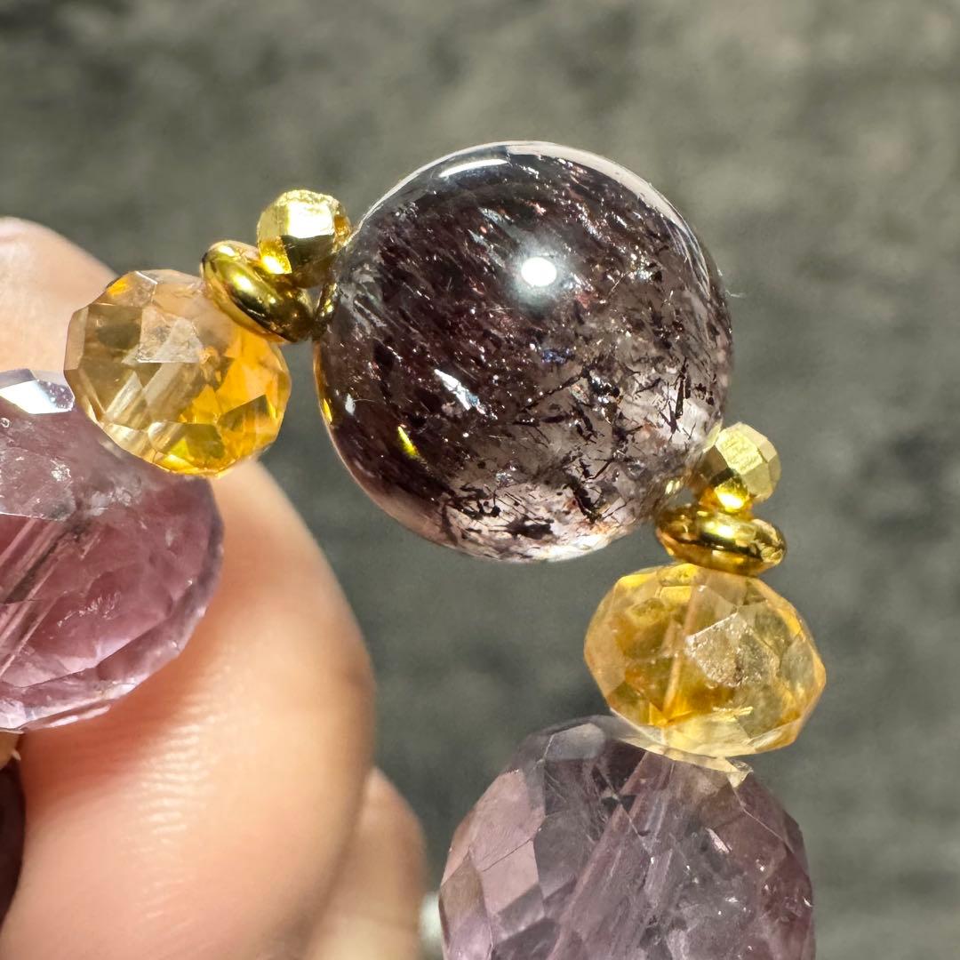 【スーパーセブン×アメジスト×シトリン】高次元エネルギーで運気を底上げ 天然石