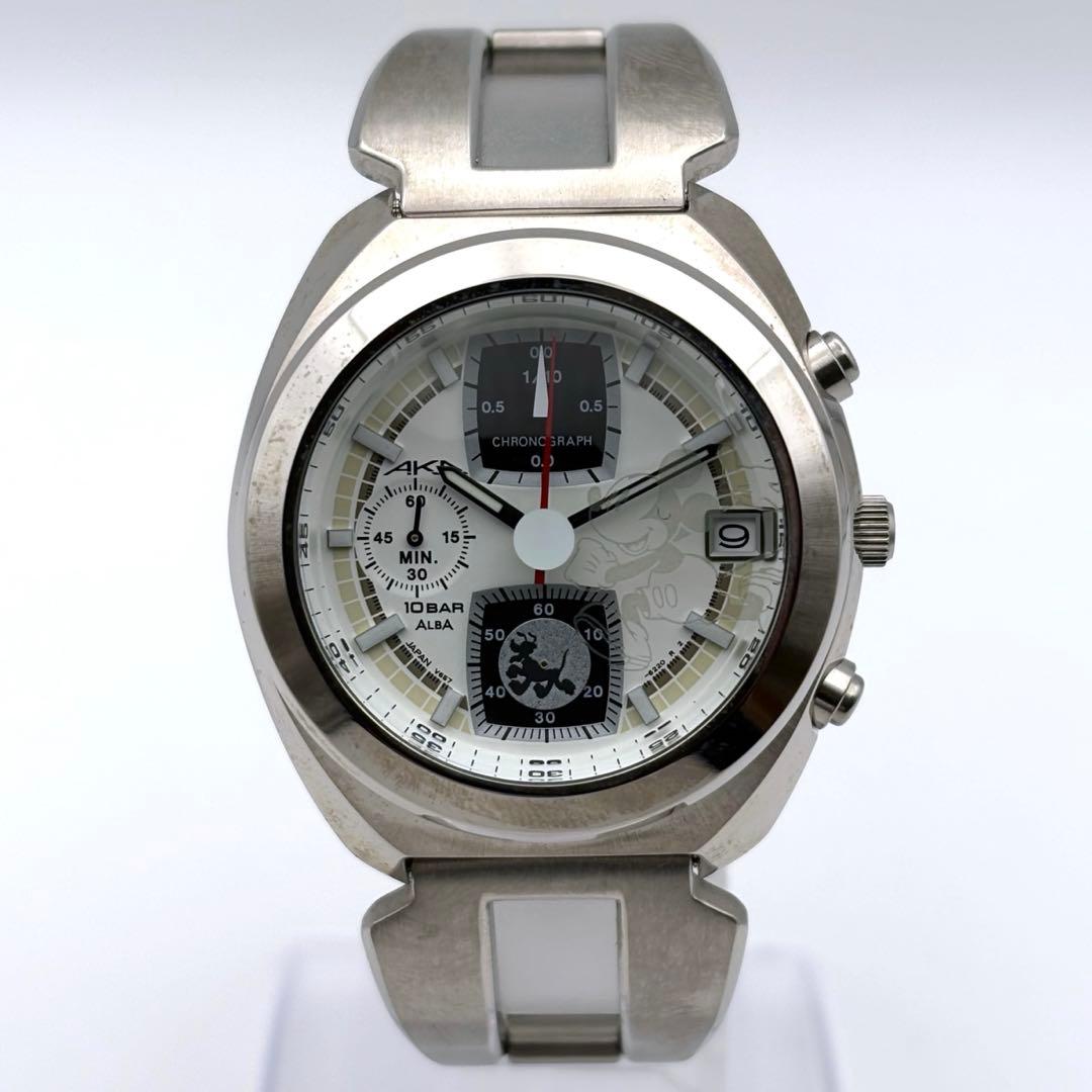 希少 SEIKO ALBA AKA DISNEY 2000本限定 腕時計 稼働 SEIKO alba aka