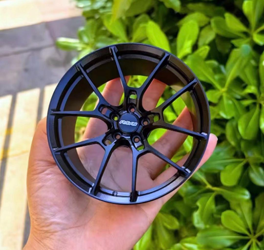 新品未使用》ミニチュアオブジェ レイズ RAYS G025 ホイール 1/5