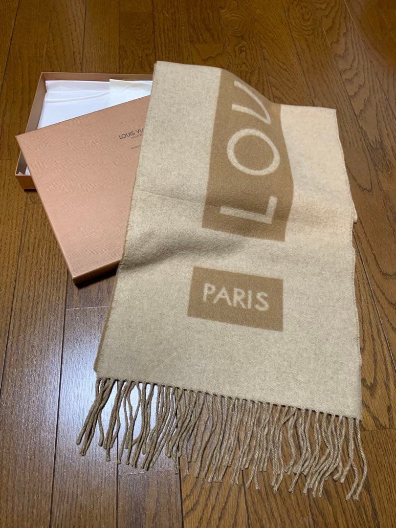にょん　未使用級 ルイ ヴィトン エシャルプ バローダ カシミヤ100% にょん様専用 未使用級 ルイ ヴィトン エシャルプ バローダ カシミヤ