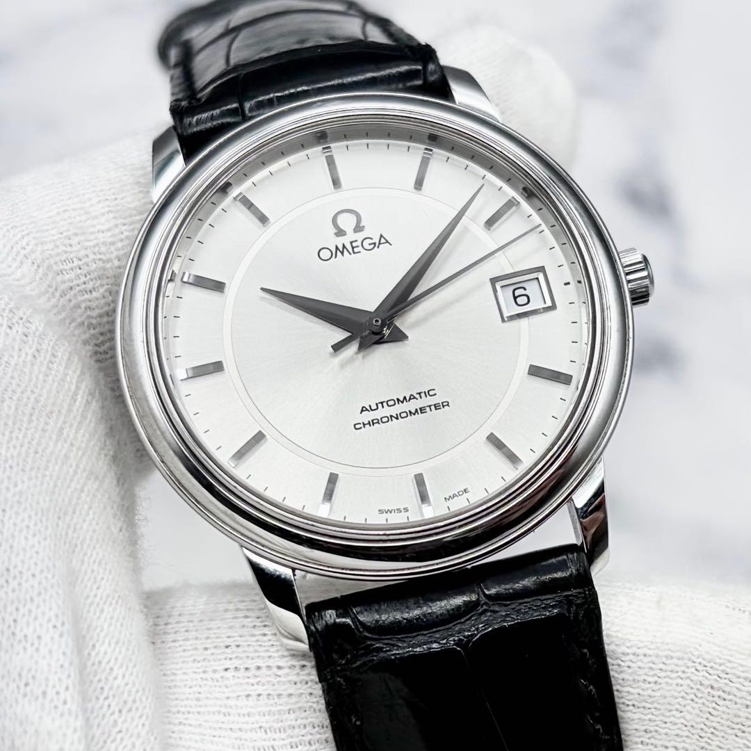 極美／OH済 オメガ デ・ヴィル プレステージ クロノメーター 168.1050