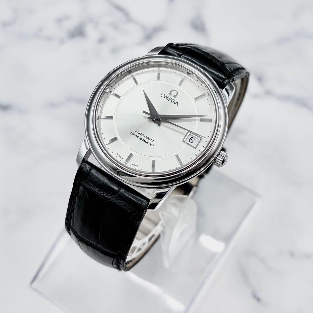 極美／OH済 オメガ デ・ヴィル プレステージ クロノメーター 168.1050