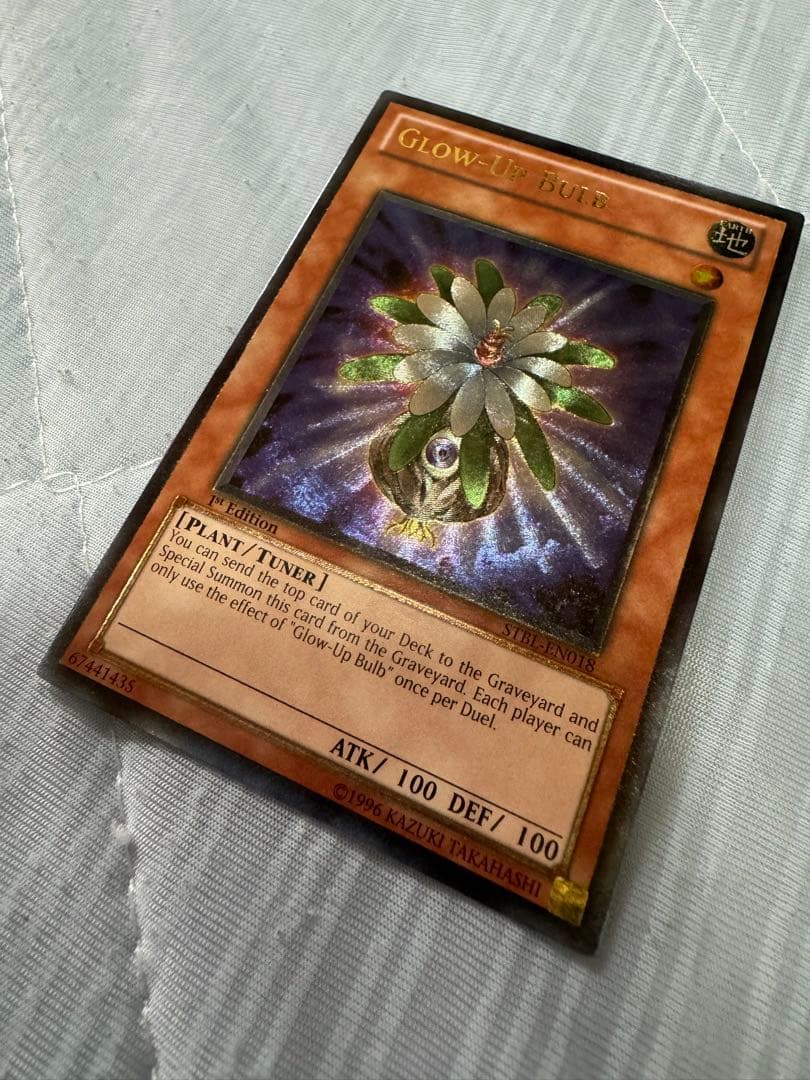 英語版　グローアップ　バルブ　レリーフ　Glow-Up Bulb