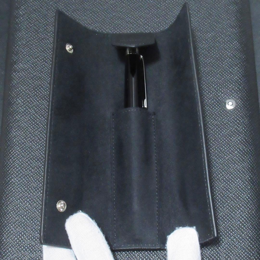 モンブラン ペンケース ペンポーチ ソフトグレイン 1本用 126264 卸売