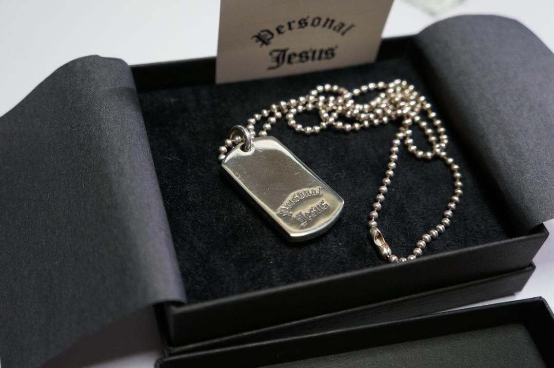 期間セール ！ 【美品】氷室京介 PERSONAL JESUS シルバーネックレス①