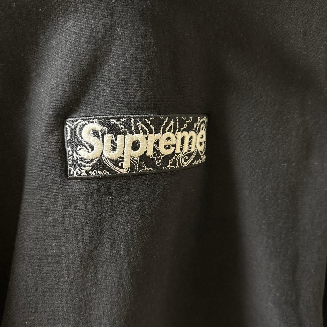 トップス Supreme Bandana Box Logo Hooded
