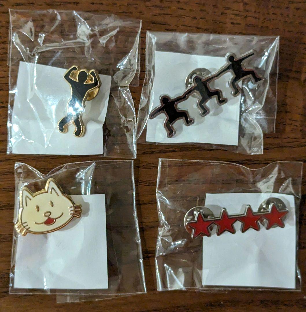 BUMP OF CHICKEN ピンバッジ コンプリート BUMP OF CHICKEN ピンバッジ