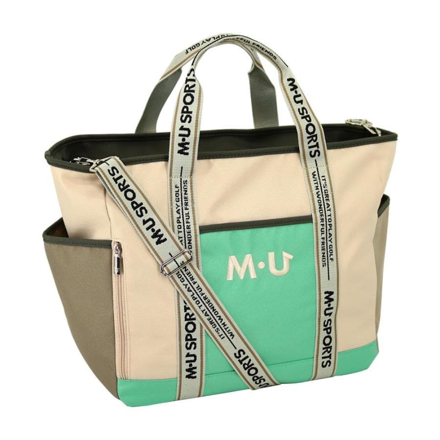 2024 ≪ MUスポーツ ≫ 703Q1204 ベージュ ボストン トート