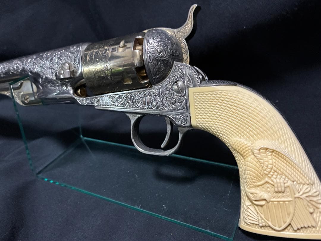 フランクリンミント　カスター将軍　リボルバー　M1861ネイビー　レプリカ