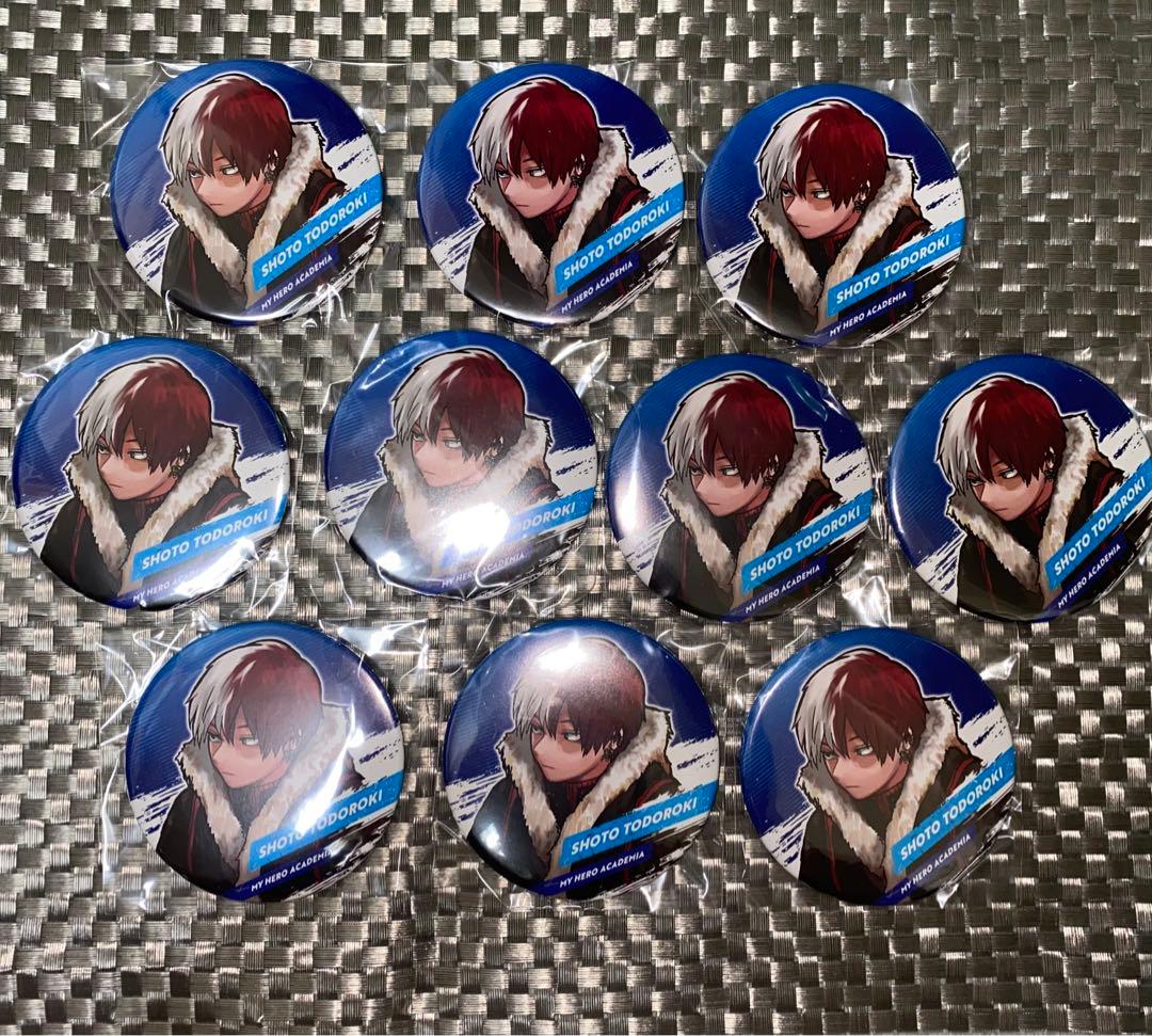 僕のヒーローアカデミア ヒロアカ 新十傑 コレクション缶バッジ 轟焦凍