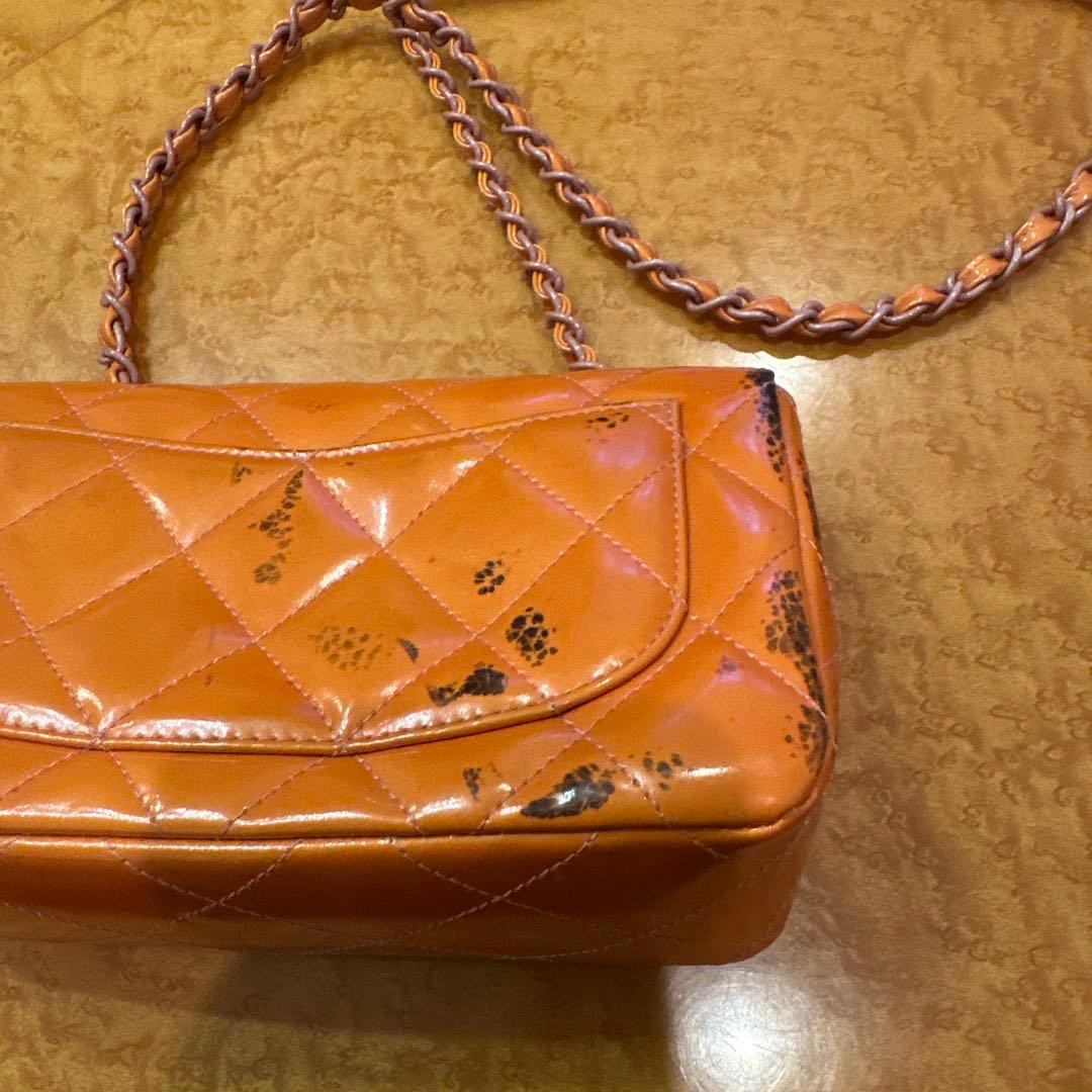 CHANEL シャネル　ミニマトラッセ　ピンクチェーン