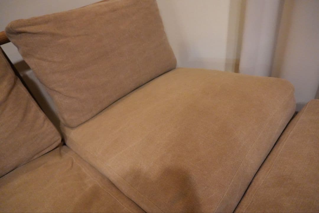 【りょーすけ】取置中のため購入不可となります。モモナチュラルクラウドソファ