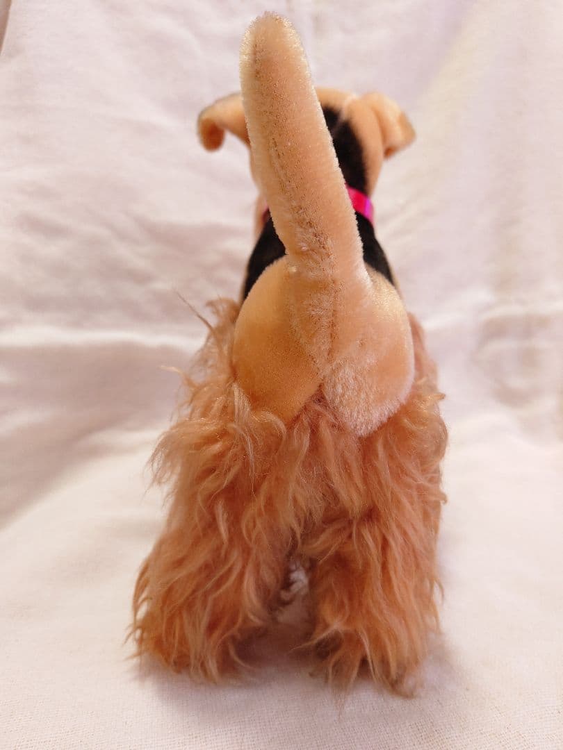 【希少品！】ふしぎ犬トントン★エアデールテリアぬいぐるみ