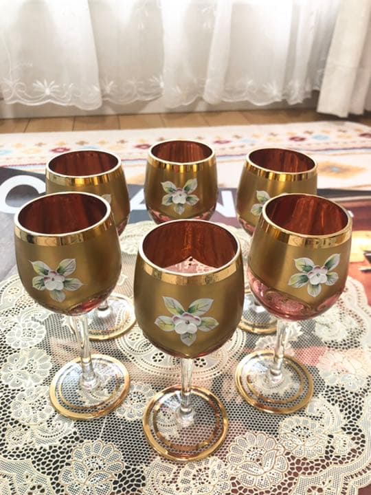 ワイングラスセット【ムラーノ】イタリア製