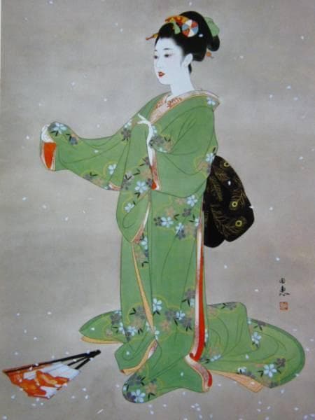 今野由恵、惜春、高級画版集の特選一枚サイン入、新品額付