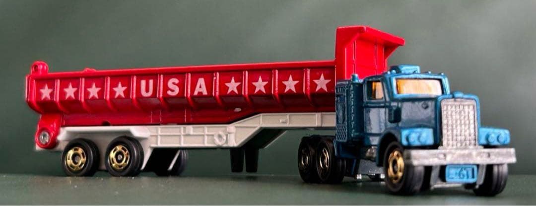 ロングトミカ ダイヤモンドレオ ダンプトレーラー