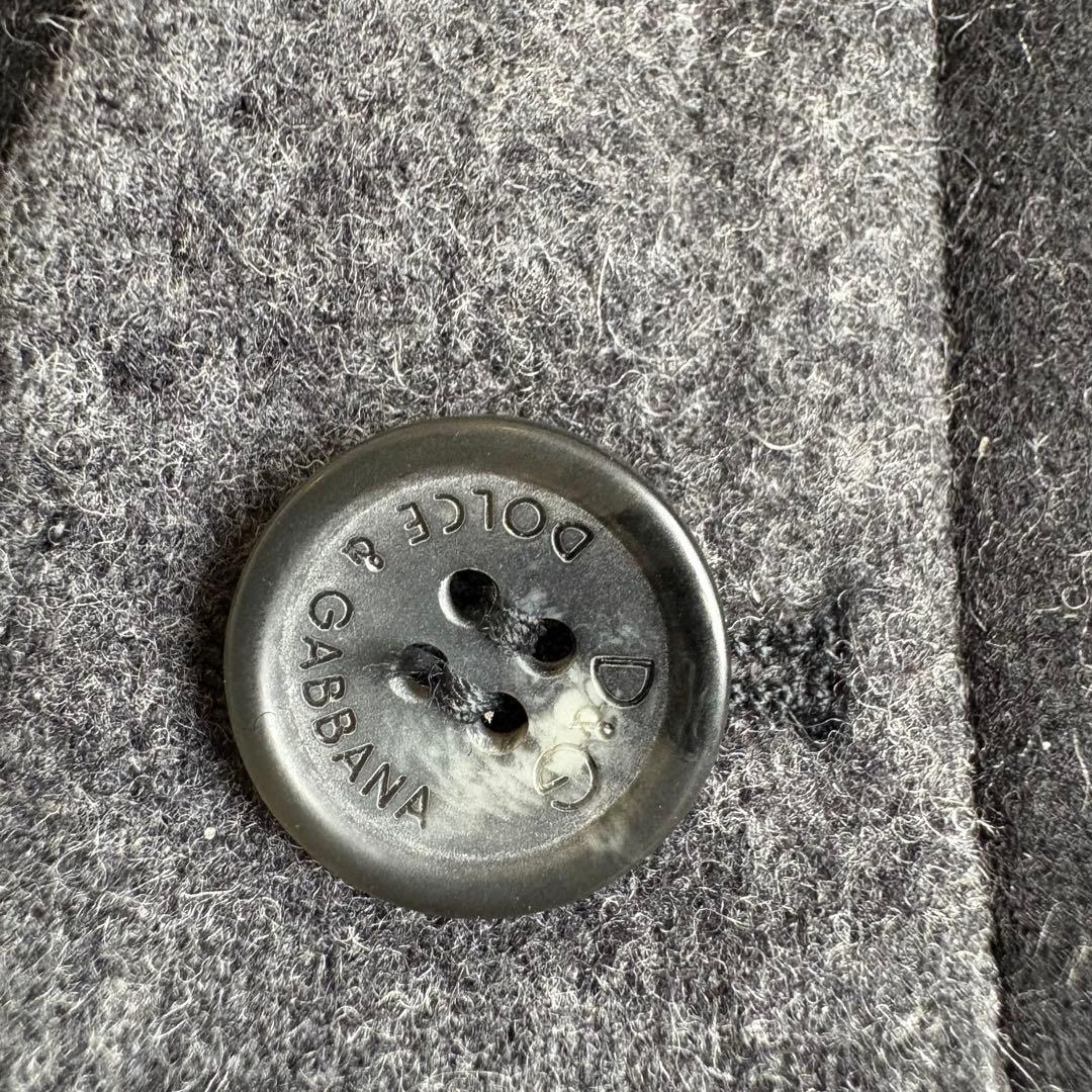 新品タグ付 ドルチェ&ガッバーナ パッチワークベスト ウール ジレ L 黒