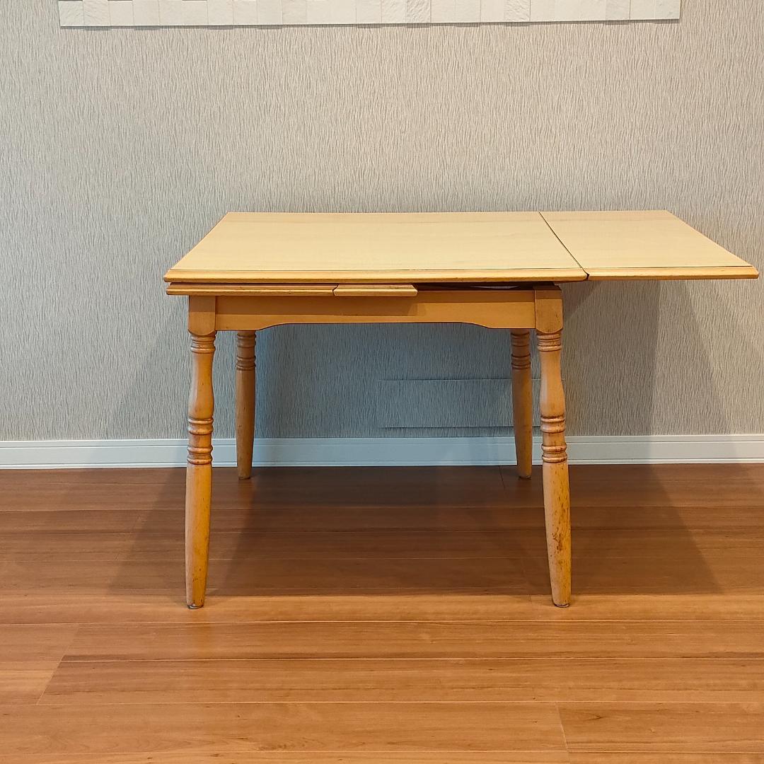 WINDS太平　伸長式　ダイニングテーブル　スクエア　バタフライ