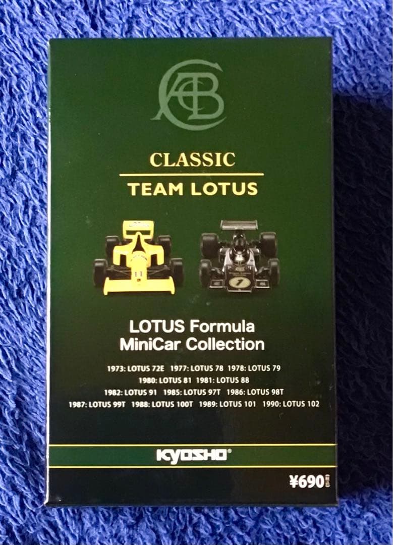 京商1/64 ロータス F1 ミニカーコレクション全24種フルコンプ Aセナ