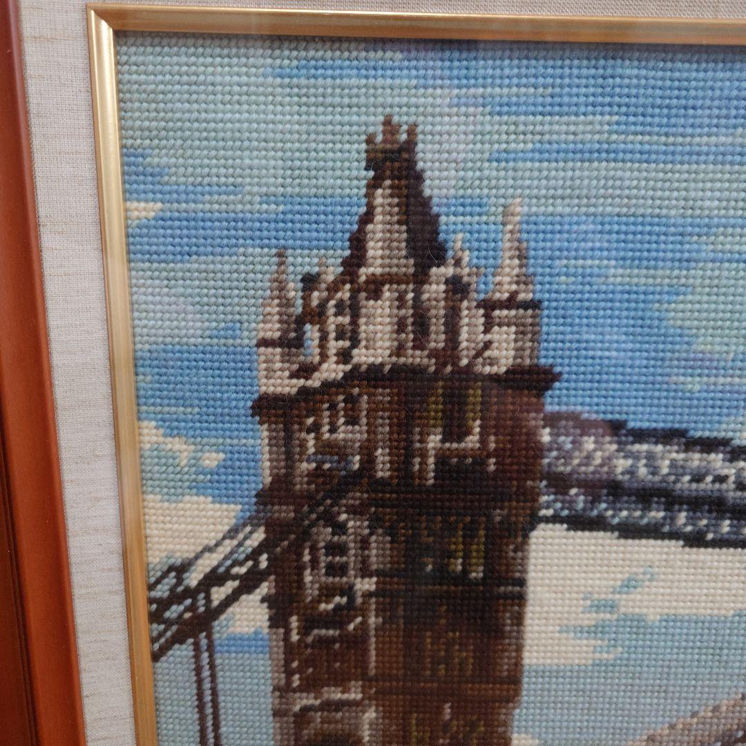 ロンドン タワー ブリッジ ニードルポイント Jean I Llingwort - メルカリ